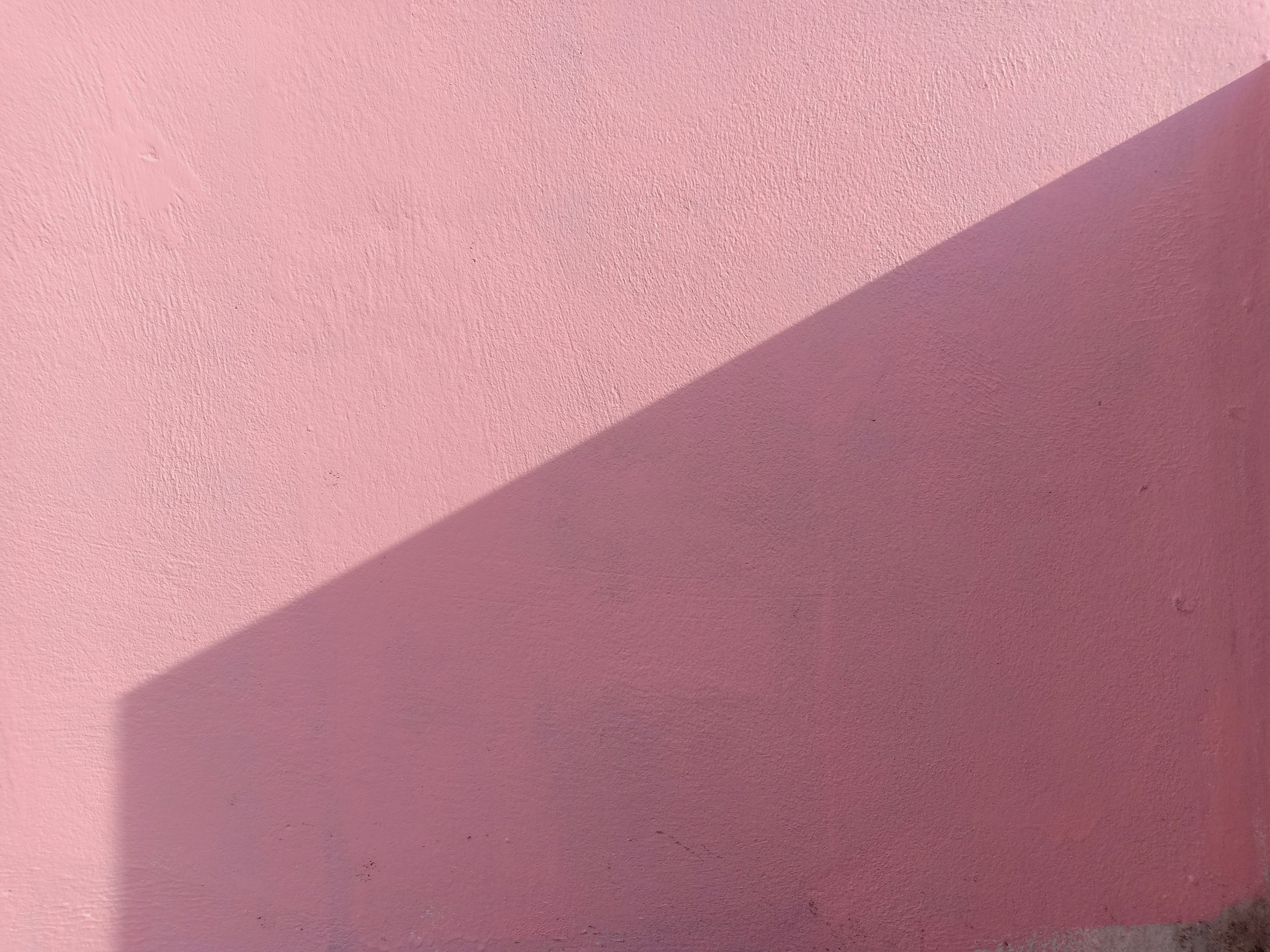 pink painted wall with pink paint